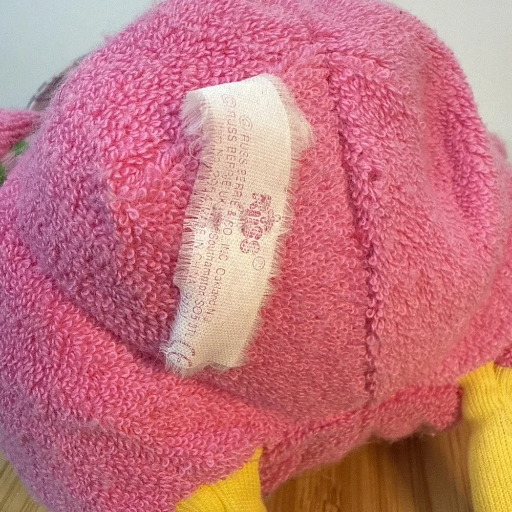 Russ Hugamuffin Pink Rabbit Plush Bunny 9